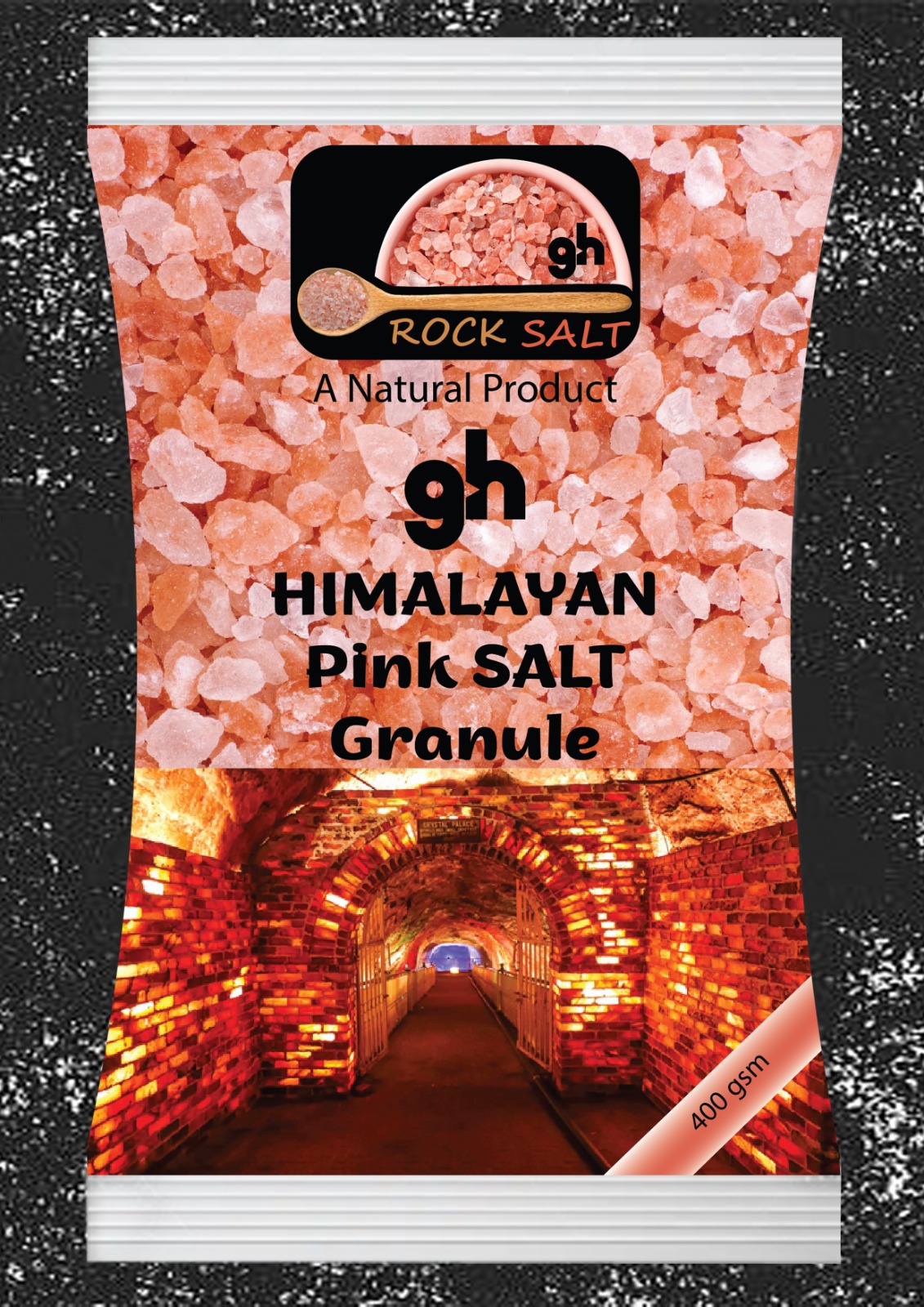 Himalayan Pink Salt Granule 400g