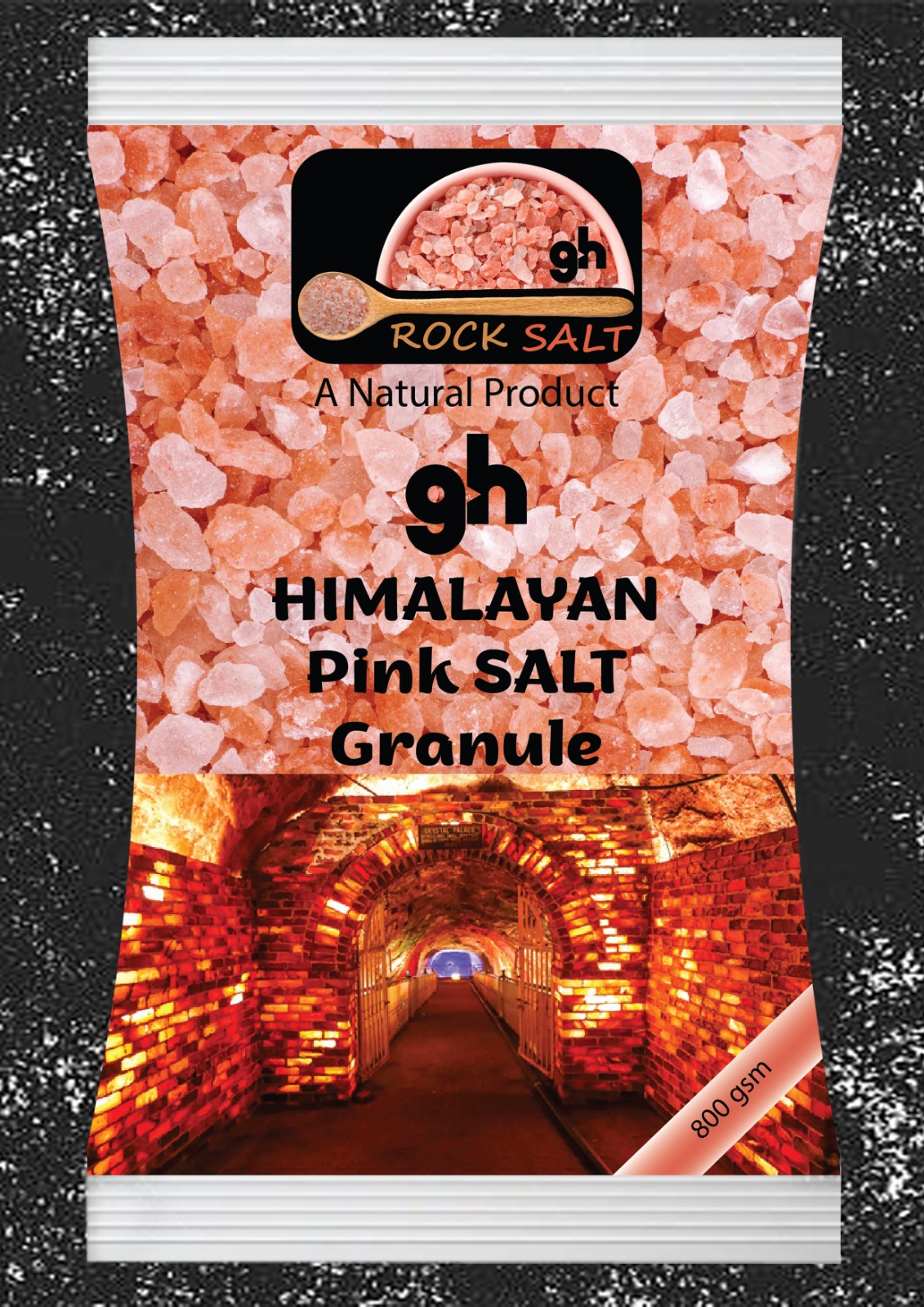 Himalayan Pink Salt Granule 800g